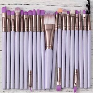 20pc Eyeshadow Makeup Brush Set High Quality